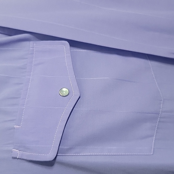 Northern Plains Western men's Dress shirt with pearl snaps 16-16 1/2 33/34 - Picture 7 of 11